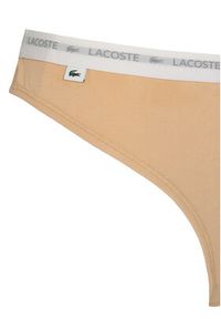 Lacoste Komplet stringów 8F1341 Kolorowy. Materiał: bawełna. Wzór: kolorowy #4
