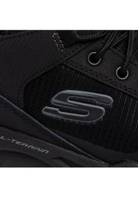 skechers - Skechers Trapery Woodrock 51705/BBK Czarny. Kolor: czarny. Materiał: materiał #3