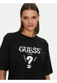 Guess T-Shirt Aurelie V4YI06 I3Z14 Czarny Boxy Fit. Kolor: czarny. Materiał: bawełna