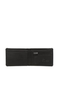 Quiksilver Duży Portfel Męski AQYAA03357 Czarny. Kolor: czarny. Materiał: skóra