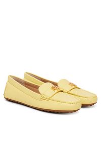 Lauren Ralph Lauren - LAUREN RALPH LAUREN Mokasyny 802852847028 Żółty. Kolor: żółty. Materiał: skóra #4