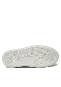 Karl Lagerfeld - KARL LAGERFELD Sneakersy KL65025 Czarny. Kolor: czarny. Materiał: skóra #5