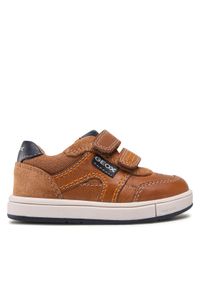 Geox Sneakersy B Trottola B. A B2543A 0CL22 C5GF4 M Brązowy. Kolor: brązowy. Materiał: skóra