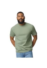 GILDAN - Koszulka Unisex Dla Dorosłych Softstyle Midweight. Kolor: szary