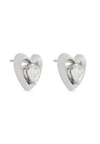Guess Kolczyki JUBE05 024JW Srebrny. Materiał: metalowe. Kolor: srebrny #3