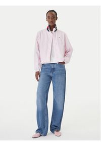 Tommy Jeans Kurtka przejściowa Essential DW0DW20439 Różowy Regular Fit. Kolor: różowy. Materiał: syntetyk #2
