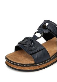 Rieker Klapki CEO-62936-14 Granatowy. Kolor: niebieski #7