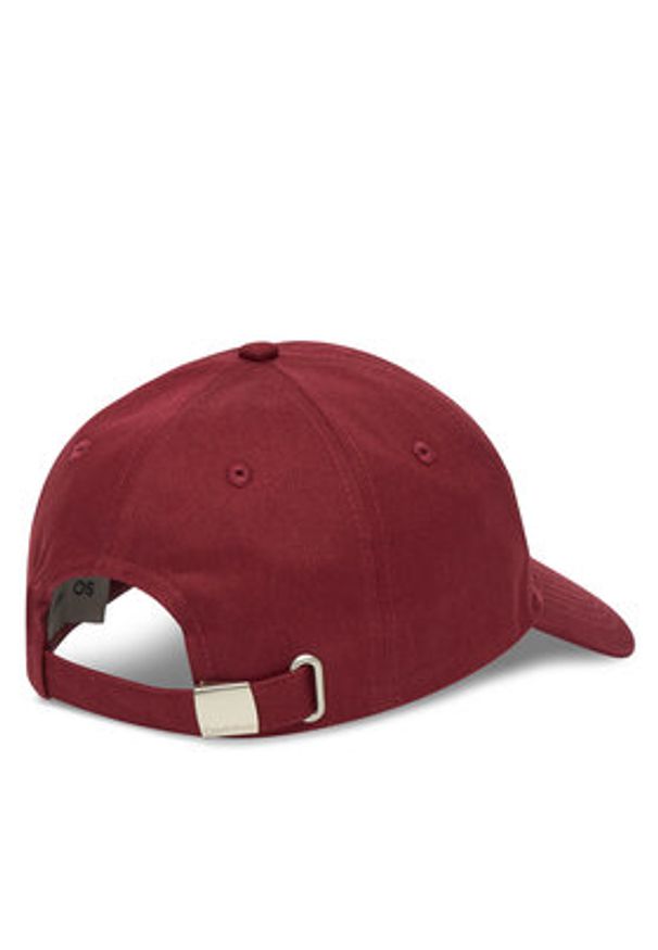 Calvin Klein Czapka z daszkiem LV04G5004G Czerwony. Kolor: czerwony. Materiał: bawełna, materiał