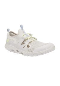 Decathlon - Buty sportowe dla dzieci Newfeel PW 500 Fresh. Kolor: beżowy. Materiał: tkanina, materiał. Sezon: lato