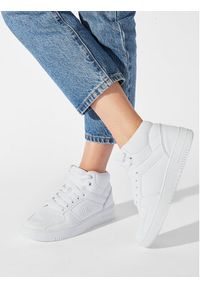 Champion Sneakersy Rebound 2.0 Mid S11471-CHA-WW007 Biały. Kolor: biały. Materiał: skóra #4