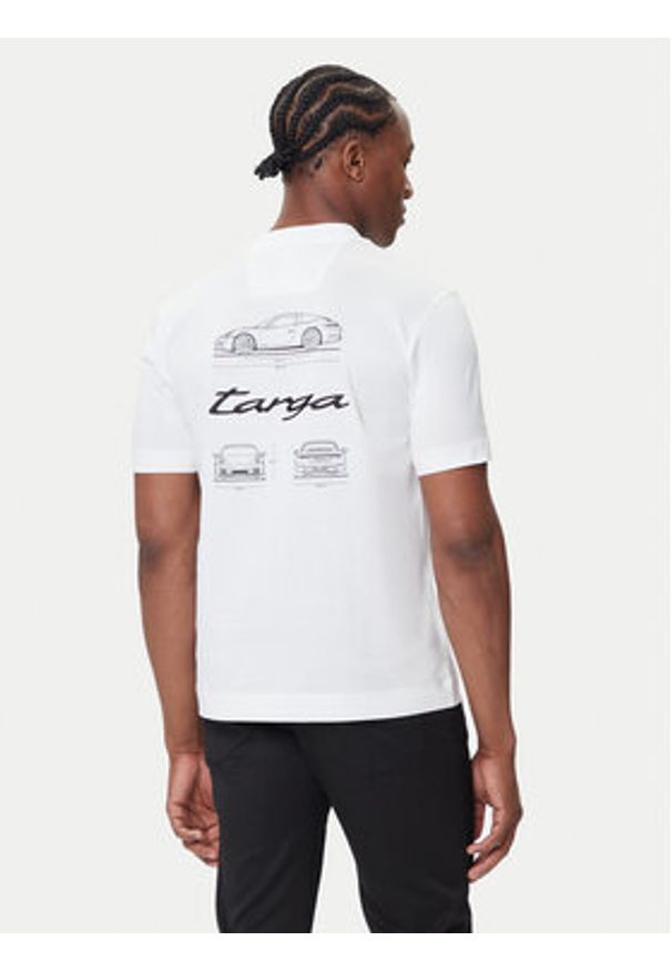 BOSS T-Shirt C-Thompson 197 PS 50543200 Biały Regular Fit. Kolor: biały. Materiał: bawełna