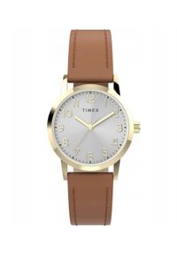 Zegarek Timex Zegarek damski Timex TW2Y72700 brązowy. Kolor: brązowy #1