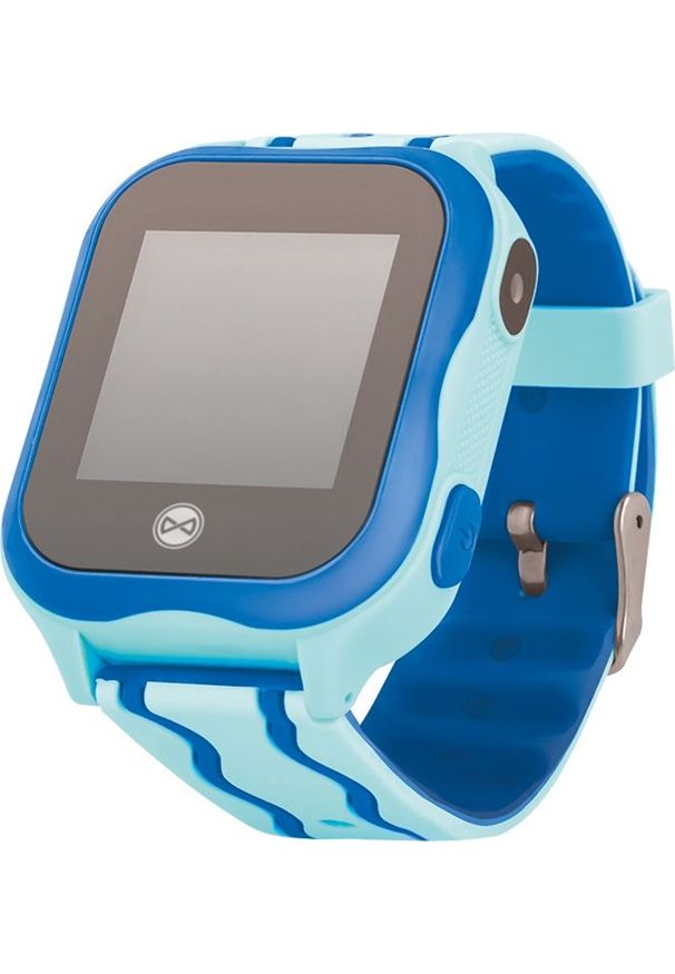 FOREVER - Smartwatch Forever Forever See Me KW-300 Niebieski. Rodzaj zegarka: smartwatch. Kolor: niebieski
