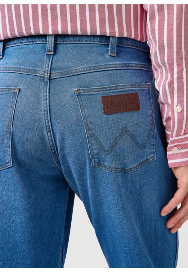 Wrangler - MESKIE SPODNIE WRANGLER GREENSBORO MOSAIC 112362335