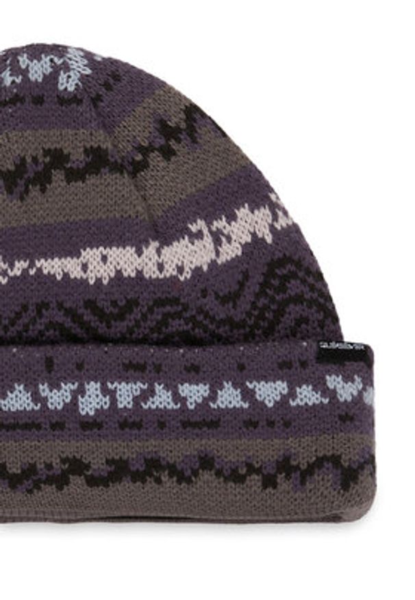 Quiksilver Czapka EQYHA03421 Kolorowy. Materiał: wełna. Wzór: kolorowy