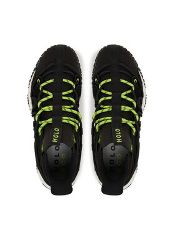 HOLO Sneakersy Zeus HM123481 Czarny. Kolor: czarny. Materiał: materiał