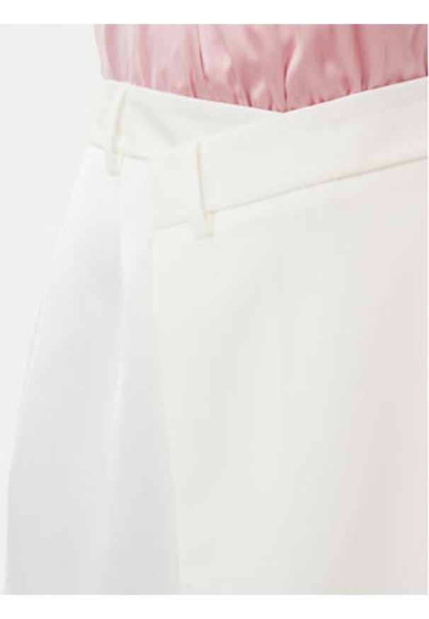 Imperial Spódnica mini GMA9JIC Écru Regular Fit. Materiał: syntetyk