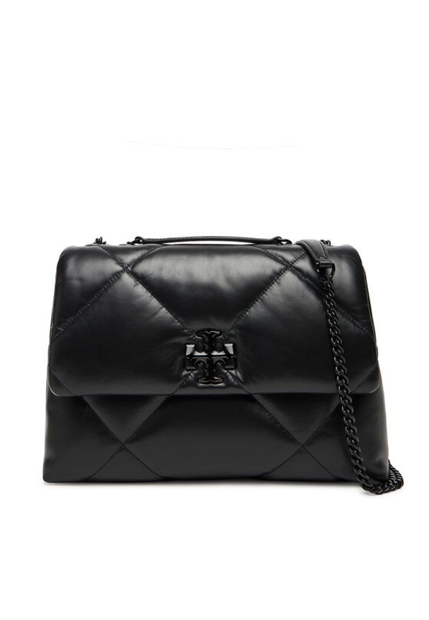 Tory Burch Torebka Kira Diamond 174882 Czarny. Kolor: czarny. Materiał: skórzane