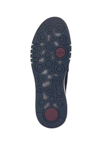 Geox - Buty zamszowe. Nosek buta: okrągły. Zapięcie: sznurówki. Kolor: niebieski. Materiał: zamsz #7