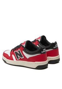 New Balance Sneakersy GSB480TT Czerwony. Kolor: czerwony. Materiał: skóra #3