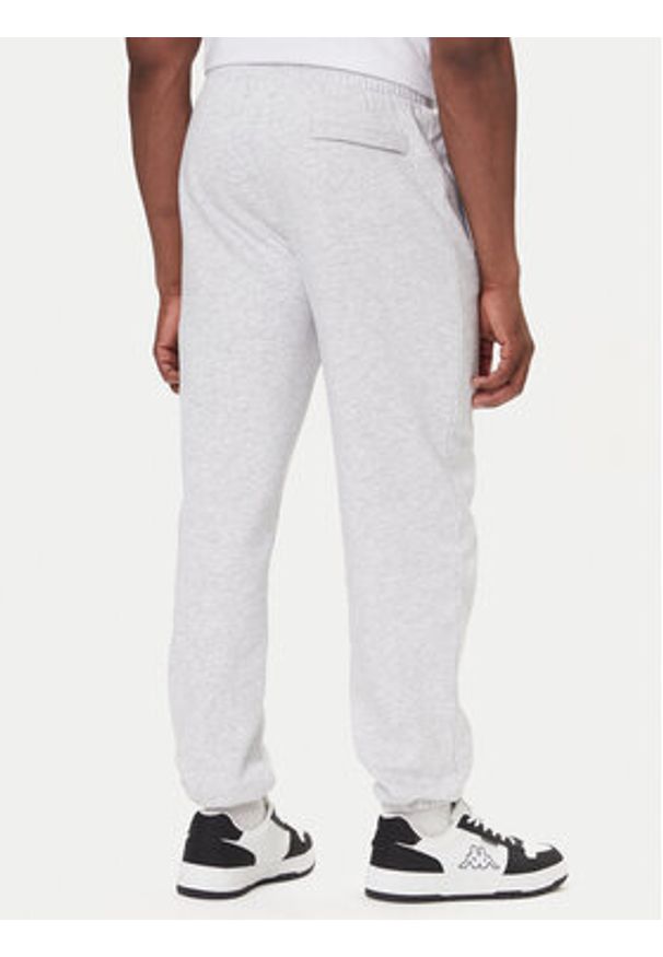 Kappa Spodnie dresowe Authentic 321N5FW Szary Regular Fit. Kolor: szary. Materiał: bawełna