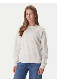 Calvin Klein Jeans Bluza LV047F204G Beżowy Regular Fit. Kolor: beżowy. Materiał: bawełna #1