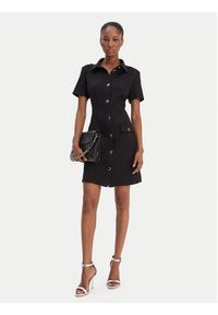 Guess Sukienka codzienna W6RK34 KCMU2 Czarny Classic Fit. Okazja: na co dzień. Kolor: czarny. Materiał: wiskoza, syntetyk. Typ sukienki: proste. Styl: casual #3