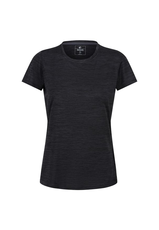 Regatta - T-shirt Damski Josie Gibson Fingal Edition. Kolor: czarny. Sport: turystyka piesza