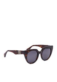 Okulary przeciwsłoneczne Nine West. Kolor: brązowy #1
