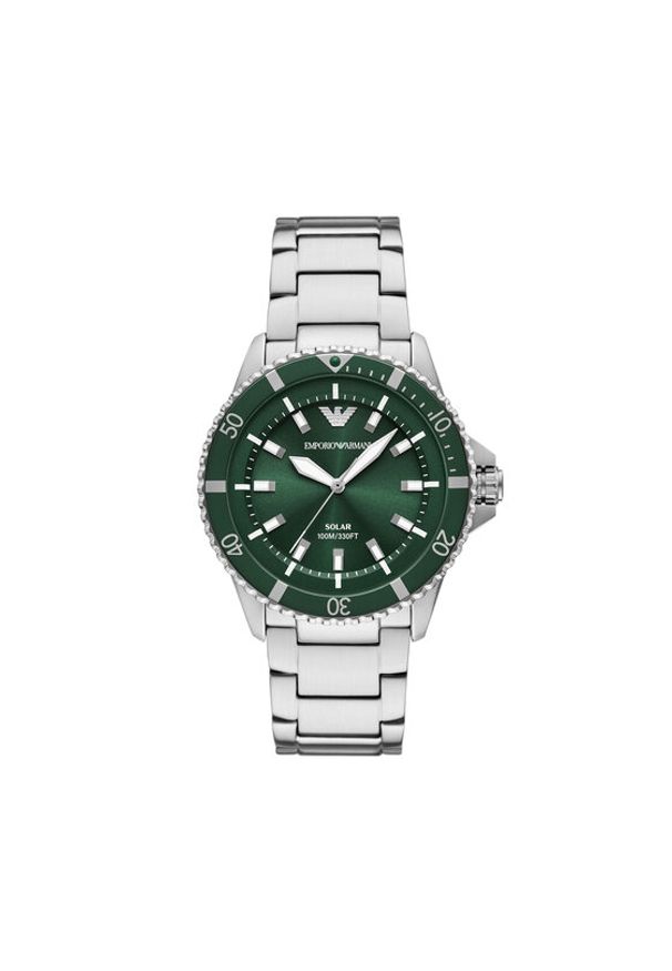Emporio Armani Zegarek World Explorer AR11698 Srebrny. Kolor: srebrny