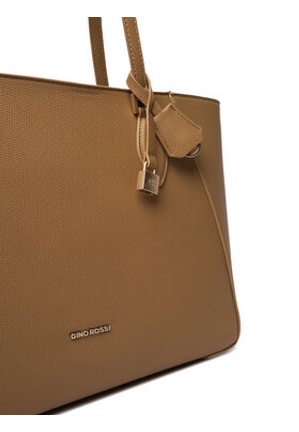 Gino Rossi - GINO ROSSI Torebka C-RX8906 Brązowy. Kolor: brązowy