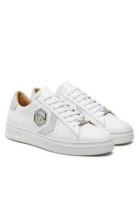 Philipp Plein - PHILIPP PLEIN Sneakersy FADS MSC3998 PLE005N Biały. Kolor: biały. Materiał: skóra #5