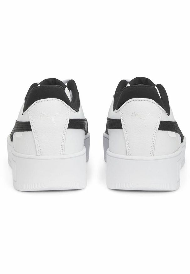 Buty do chodzenia damskie Puma Carina Street. Okazja: na co dzień. Kolor: biały, wielokolorowy, czarny, szary. Materiał: materiał, syntetyk. Obcas: na platformie. Sport: turystyka piesza