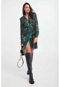 Pinko - Sukienka w panterkę Alix PINKO. Wzór: motyw zwierzęcy #2