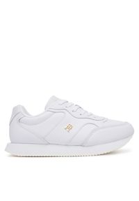 TOMMY HILFIGER - Sneakersy Tommy Hilfiger. Kolor: biały