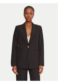 Maryley Marynarka 25IB187/M06/43NE Czarny Regular Fit. Kolor: czarny. Materiał: syntetyk #1