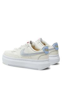 Nike Sneakersy Court Vision Alta DV2176 001 Écru. Materiał: skóra. Model: Nike Court