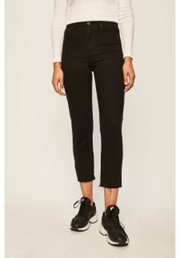 only - Only - Jeansy. Kolor: czarny. Materiał: jeans. Wzór: gładki #1