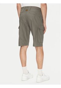 G-Star RAW - G-Star Raw Szorty materiałowe Core D26220-C973 Szary Regular Fit. Kolor: szary. Materiał: bawełna #4