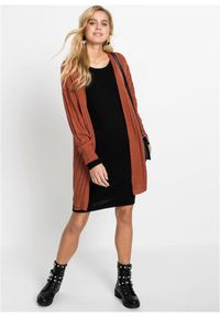 bonprix - Sukienka dzianinowa. Kolor: czarny. Materiał: dzianina #2