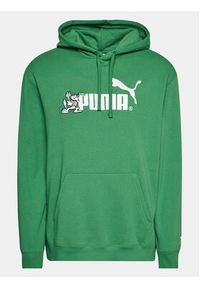 Puma Bluza Classics No.1 Logo Celebration 621951 Zielony Regular Fit. Kolor: zielony. Materiał: bawełna #2