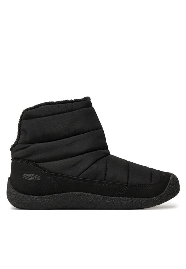 keen - Keen Śniegowce Howser Fold Down 1029460 Czarny. Kolor: czarny. Materiał: materiał