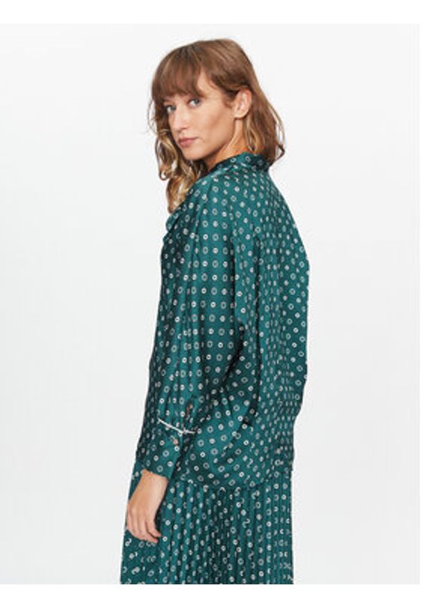 Marella Bluzka Mission 2331160938200 Zielony Regular Fit. Kolor: zielony. Materiał: syntetyk