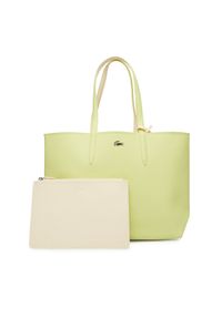 Lacoste Torebka NF2142AA Bordowy. Kolor: czerwony. Materiał: skórzane #1