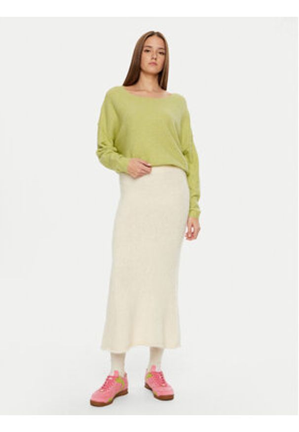 AMERICAN VINTAGE - American Vintage Sweter Damsville DAM225H24 Zielony Loose Fit. Kolor: zielony. Materiał: syntetyk. Styl: vintage