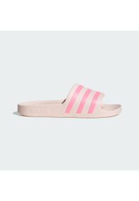 Adidas - Klapki adilette Aqua. Kolor: różowy, wielokolorowy, beżowy. Styl: sportowy