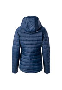 Hi-tec - Kurtka Ocieplana Damska Carson. Kolor: niebieski. Materiał: puch. Sport: turystyka piesza