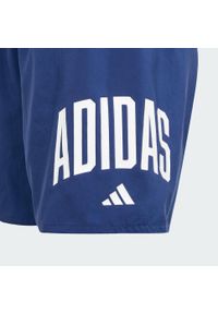 Adidas - Szorty do pływania adidas Sportswear Essentials Logo CLX Kids. Kolor: biały, wielokolorowy, niebieski. Materiał: tkanina