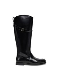 BOSS Kozaki Lycia 50552801 Czarny. Kolor: czarny. Materiał: skóra #1