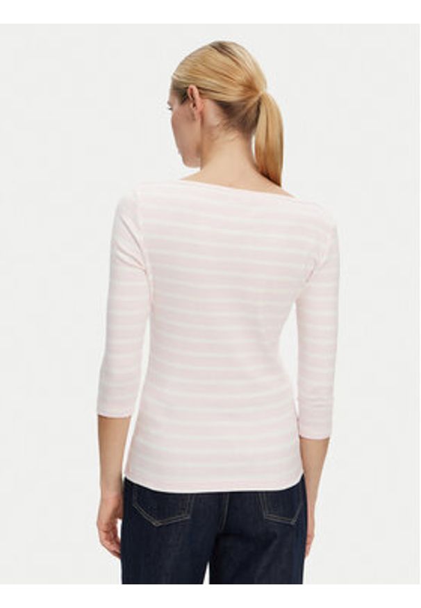 TOMMY HILFIGER - Tommy Hilfiger Bluzka New Cody WW0WW40589 Różowy Slim Fit. Kolor: różowy. Materiał: bawełna